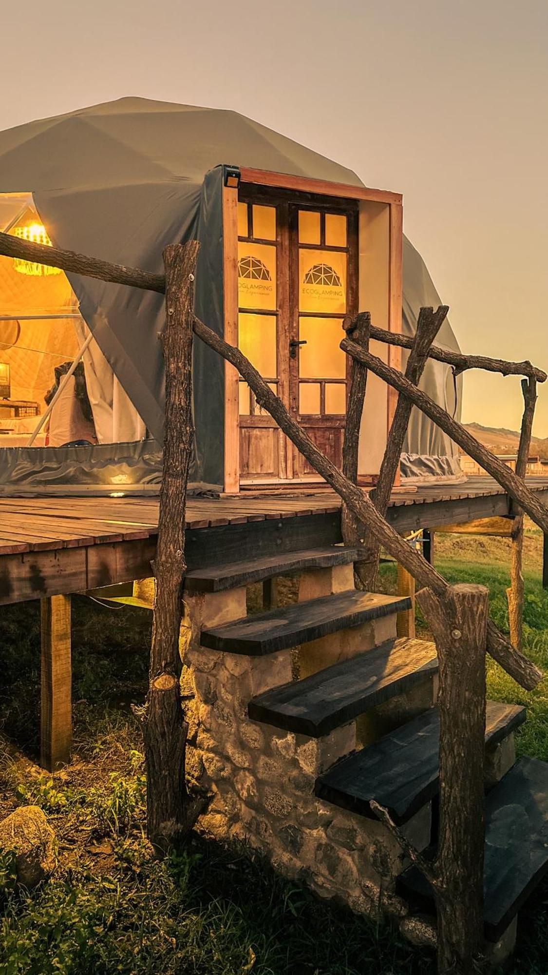 Ecoglamping Tafi Del Valle Bagian luar foto